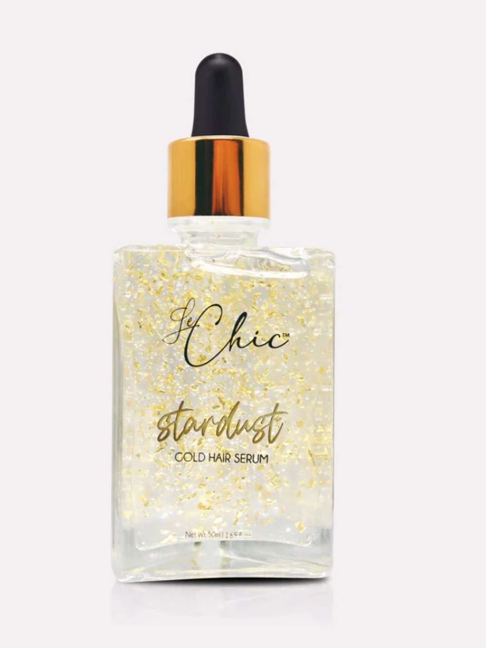 Le Chic Stardust Gold Hair Serum - Gold Glitter Serum NWT Sealed